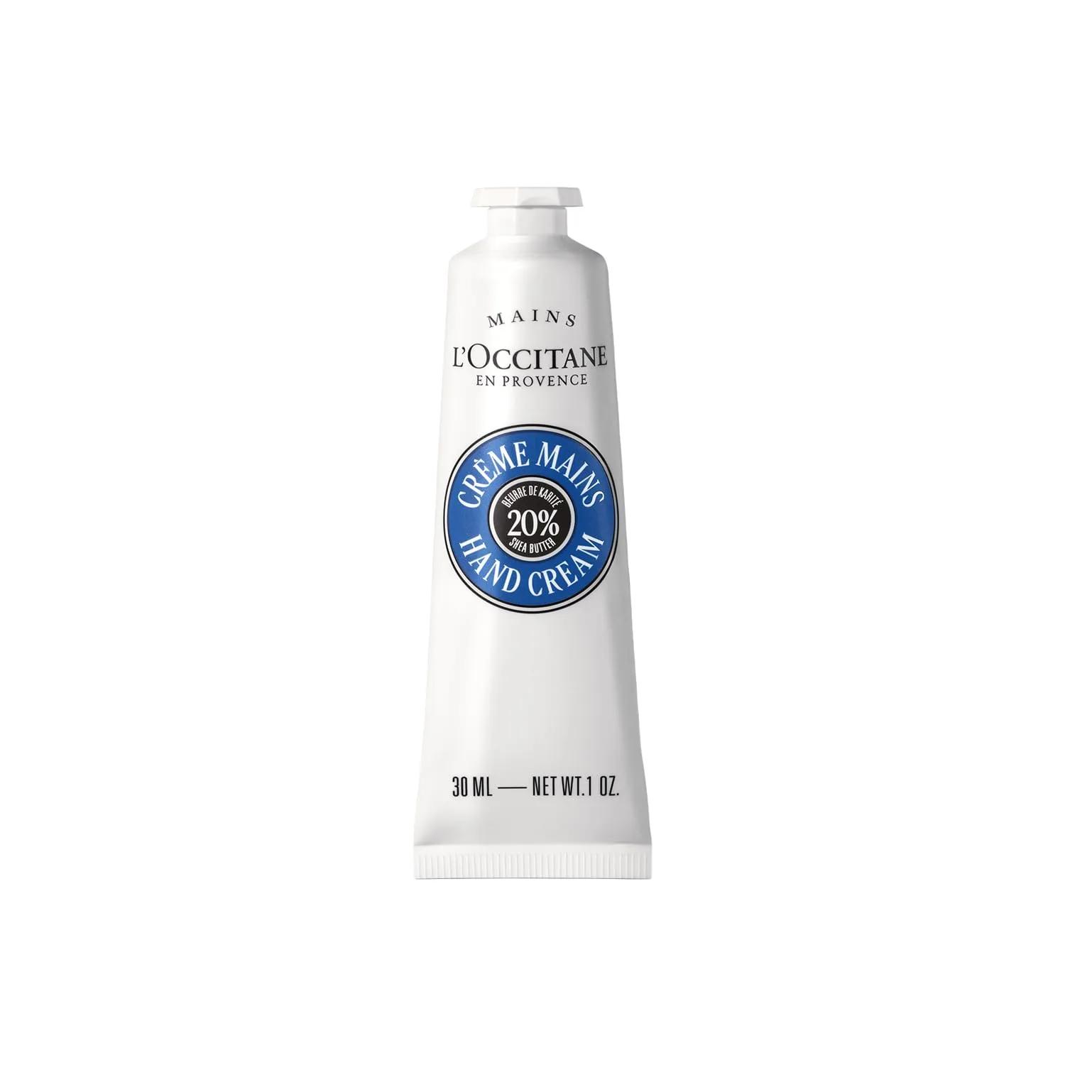 L'Occitane shea butter hand cream tube